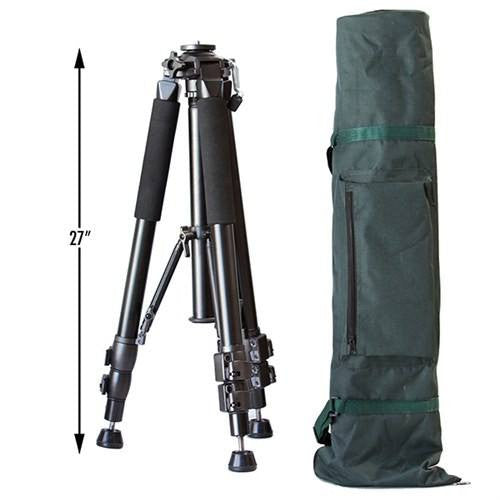 Pro Tripod and 3/8 Inch Panning Bearing Mount