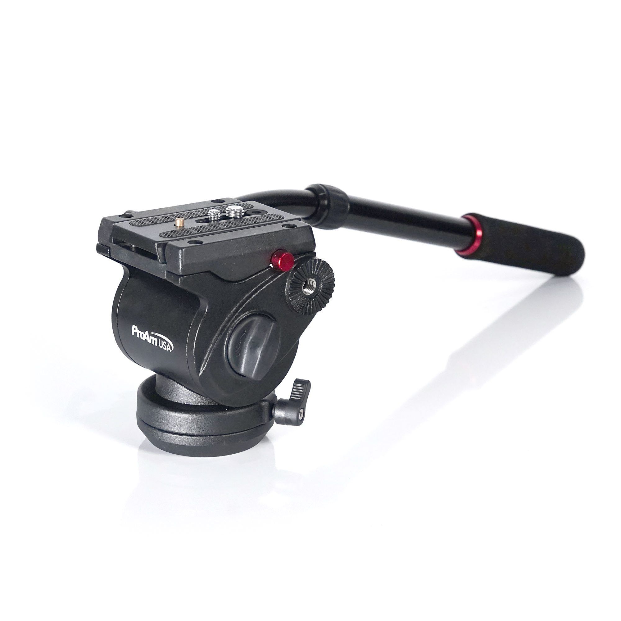 ProAm USA Professional Fluid Tripod Head V2 3 8 Mount